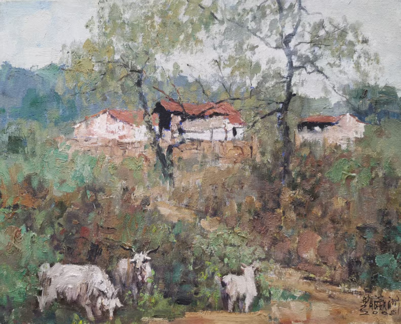 关东风情系列·万物生长  40x32cm
